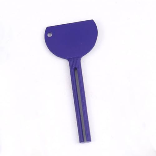 6PCS Toothpaste Squeezer,Tube Squeezer Tool,Metal Tube Presser Tube Roller Tube Wringer Keys Dispenser Roller for Toothpaste Cosmetic Oil Cream Paint Squeezer(6 Color)