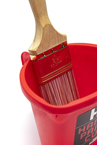 Wooster Brush R017-9 Sherlock Roller Frame, 9-Inch & Handy Paint Cup Holds 16 oz. of Paint or Stain, Integrated Magnetic Brush Holder, Ideal for Trim Work, Touch-ups, 1 Pack