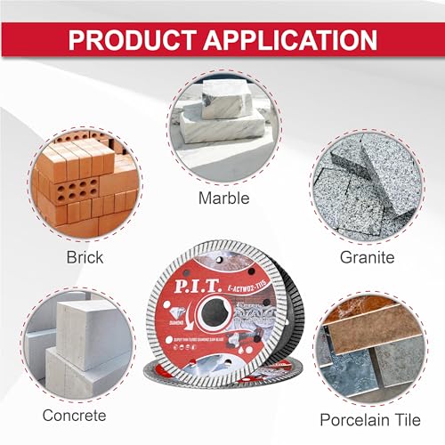 4-1/2 Inch Turbo Diamond Saw Blade for Multi-Use