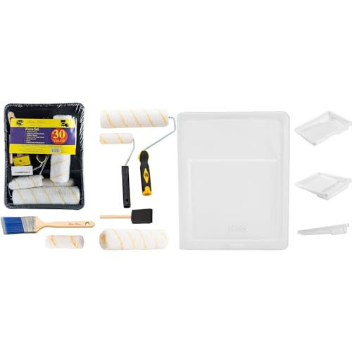Bates-Paint Roller and Tray, 21pcs