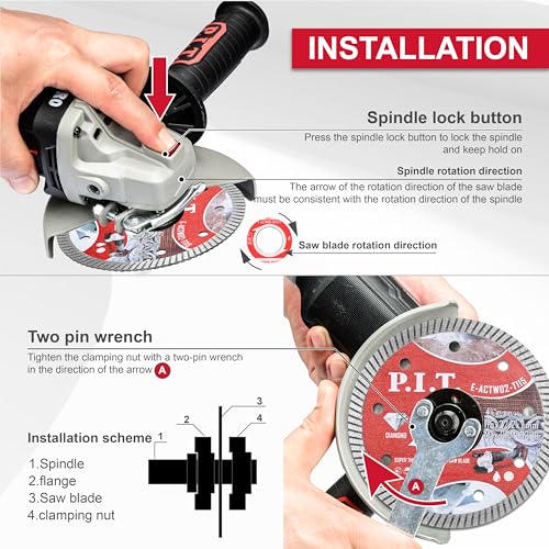 4-1/2 Inch Turbo Diamond Saw Blade for Multi-Use