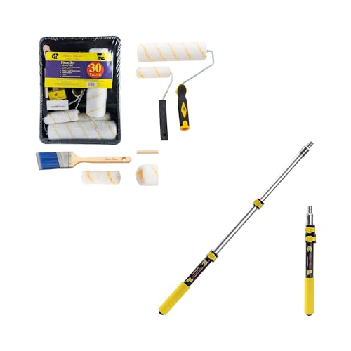Bates- Paint Roller Set and Extension Pole