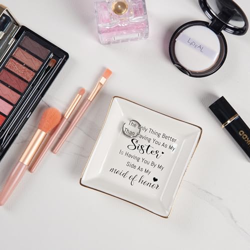 Maid of Honor Proposal Gift Jewelry Tray