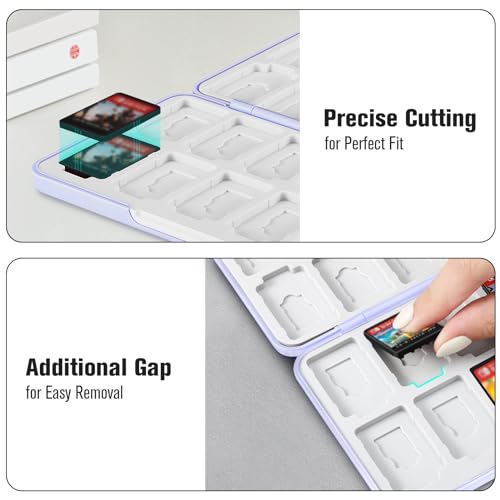 Nintendo Switch Game Card and Micro SD Case, Slim