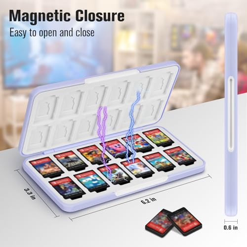 Nintendo Switch Game Card and Micro SD Case, Slim