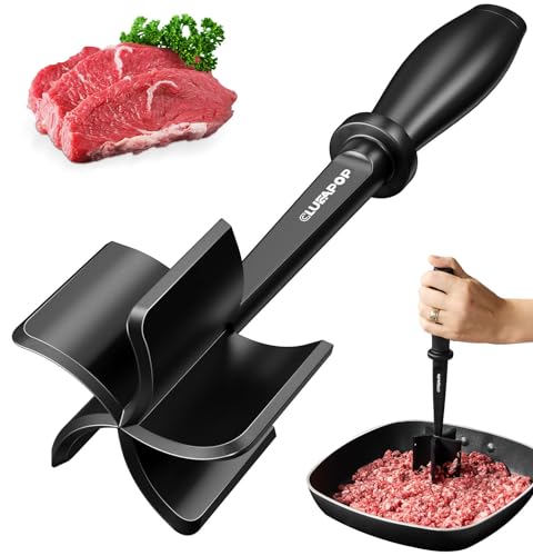Nylon Meat Chopper, Hamburger Smasher and Fork