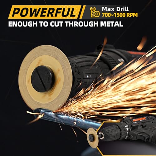 Sbestily 2" Diamond Cut Off Wheel Set with Mandrel