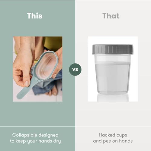 Reusable No-Mess Pee Cup Essential for Pregnancy & Fertility