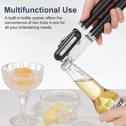 Stainless Steel Manual Can Opener - Senior-Friendly Comfort