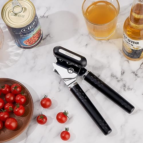 Stainless Steel Manual Can Opener - Senior-Friendly Comfort