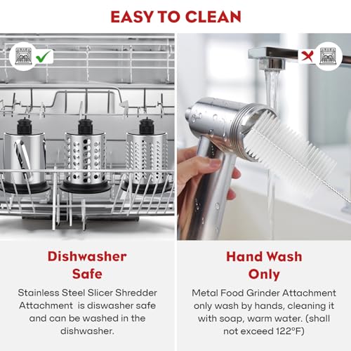 KitchenAid Stand Mixer Meat Grinder & Slicer Attachment