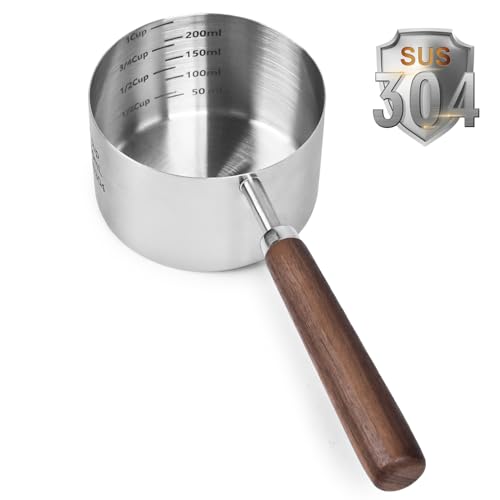 Stainless Steel Dog/Cat Food Measuring Cup - 1-Cup