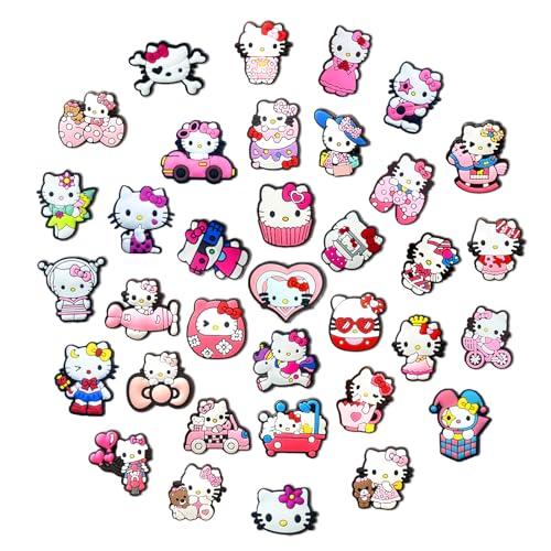 50 Pcs Kawaii Shoe Charms for Girls, Women
