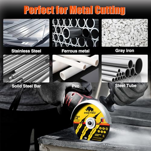 3" Cut-Off Wheel Kit for Die Grinder, 55 Pcs