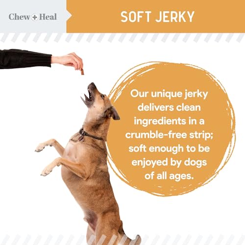 Omega Salmon Jerky Dog Treats - Skin and Coat