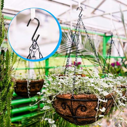 30 Pack Small S Hooks for Kitchen and Home