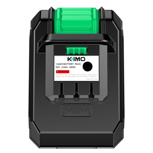 KIMO 20V 2.0Ah Lithium-Ion Battery - Shareable & Safe