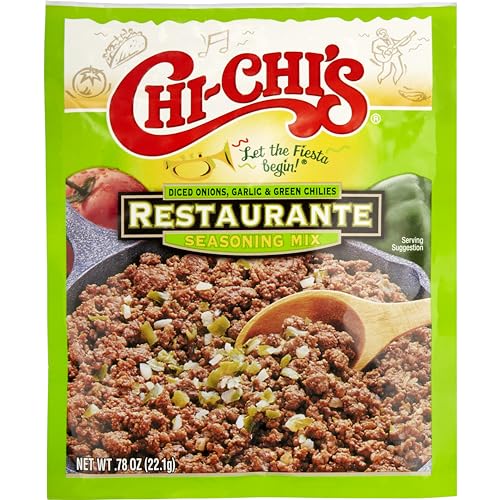 Chi Chi’s Fiesta Seasoning Mix, 0.78 oz (Pack of 8)