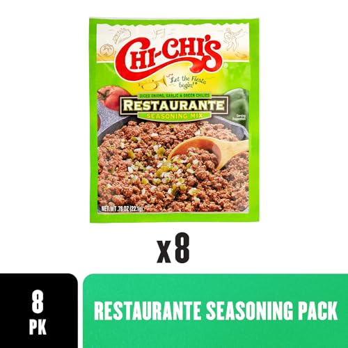 Chi Chi’s Fiesta Seasoning Mix, 0.78 oz (Pack of 8)
