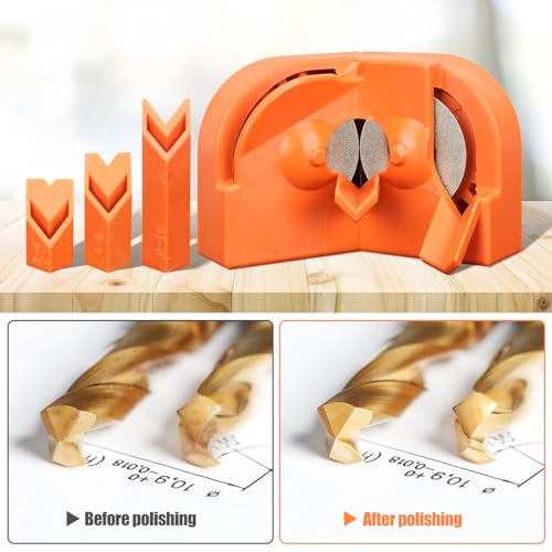 UFIZZY Multipurpose Drill Bit Sharpener - High-Speed Steel