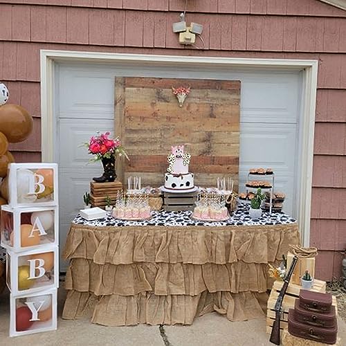 Cow Cake Topper Set for Kids Birthday Party