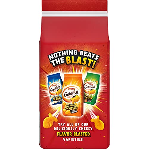 Goldfish Flavor Blasted Cheddar Jack'd Crackers, 6.6 oz