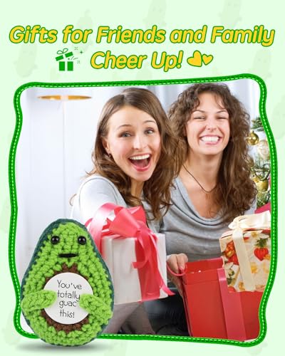 Mini Positive Potato Knitted Doll with Positive Card