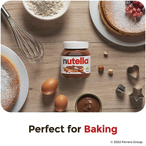 Nutella Hazelnut Cocoa Spread, 13 Oz Jar (Pack of 2)