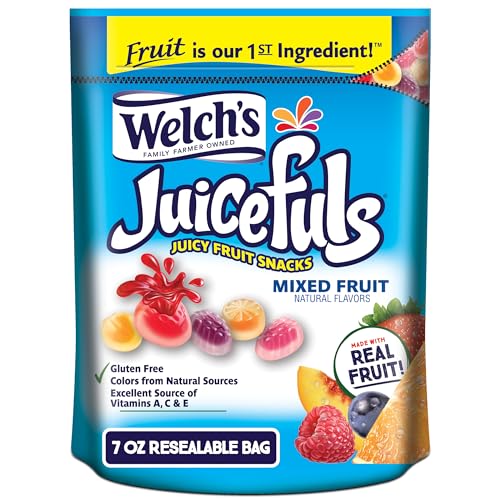 Welch's Juicefuls Mixed Fruit Gushers, Gluten Free, 7oz