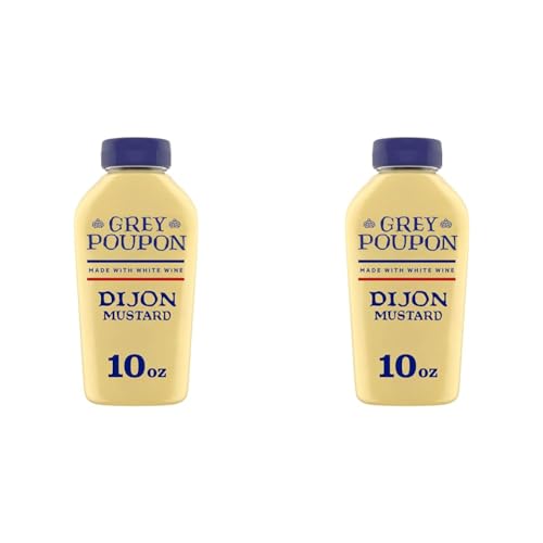 Grey Poupon Dijon Mustard 10oz Squeeze Bottle 2-Pack