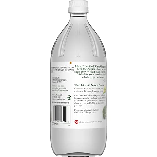 Heinz All Natural White Vinegar Pack (32 fl oz, 5% Acidity) x3
