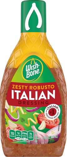 4-Pack Wish-Bone Zesty Italian Salad Dressing, 15 oz