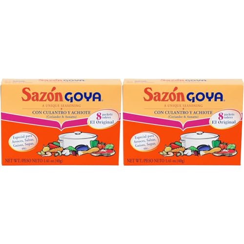 Goya Foods Sazón Seasoning with Coriander & Annatto