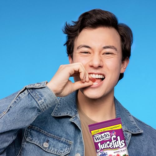 Welch's Juicefuls Fruit Snacks, Island Splash/Berry Blast, Bulk Pack