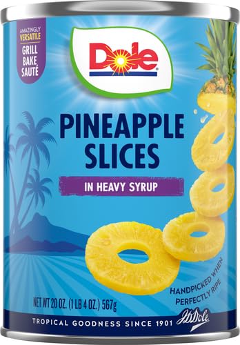 3 Pack Dole Pineapple Slices in Heavy Syrup