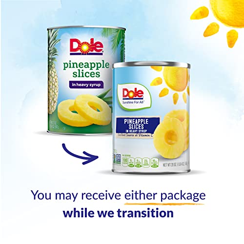 3 Pack Dole Pineapple Slices in Heavy Syrup