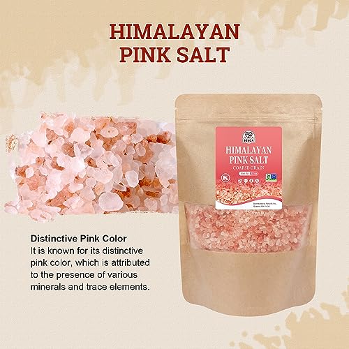 52USA Himalayan Pink Salt Coarse 2lb Grinder Size
