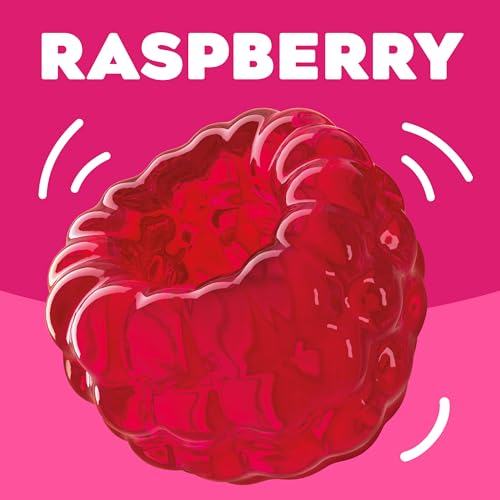 Jell-O Raspberry Gelatin Mix (6 oz Box, 3-Pack)