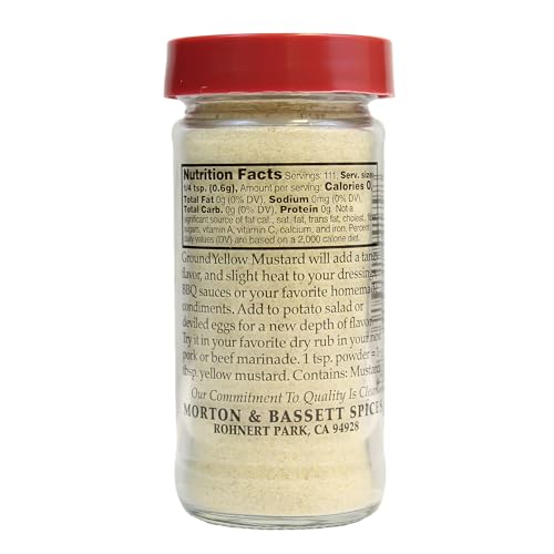 Morton & Bassett Yellow Mustard Powder