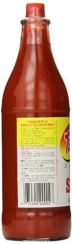 Texas Pete Hot Sauce, 12 oz, Pack of 3