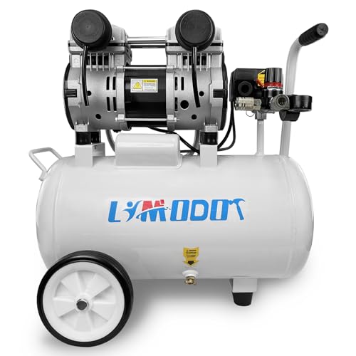 Ultra Quiet 6 Gallon Air Compressor, 1.7 HP