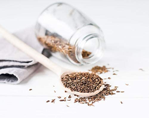 Caraway Seeds, 2 Ounces – Whole Raw Dried Caraway Seeds, Kosher and Vegan, Bulk Savory Spice. Rich in Dietary Fiber and Minerals. Perfect for Rye Bread, Used as Seasoning for Vegetable Dishes.