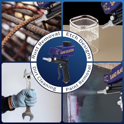 Ziopetru Sand Blaster Gun - Versatile Handheld Tool