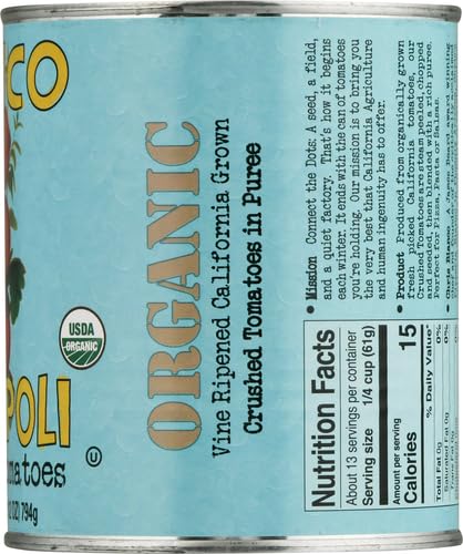 TOMATOES CRSHD PUREE ORG (Pack of 2)