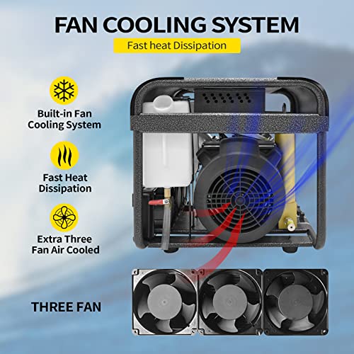 TUDIVING High Pressure PCP Air Compressor - Auto Stop