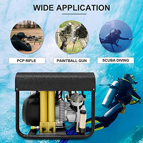 TUDIVING High Pressure PCP Air Compressor - Auto Stop