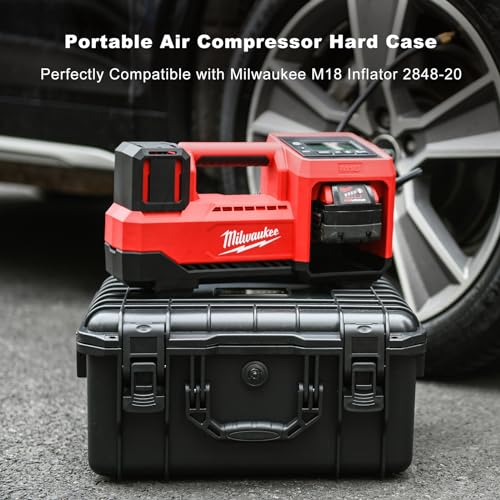 Waterproof Hard Case for Milwaukee M18 Inflator