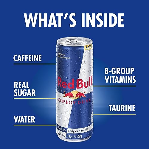 Red Bull Energy Drink, Original, 8.4 oz (Pack of 3)