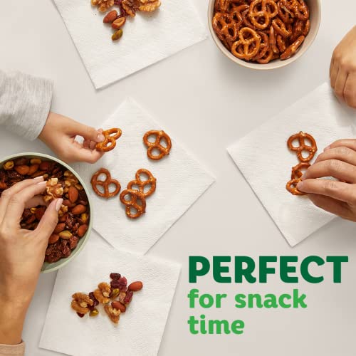 Bounty Quilted 1-Ply Napkins, White, Pack Of 200 Napkins