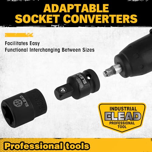 31-Piece Premium Torx Bit Socket Set, High Torque
